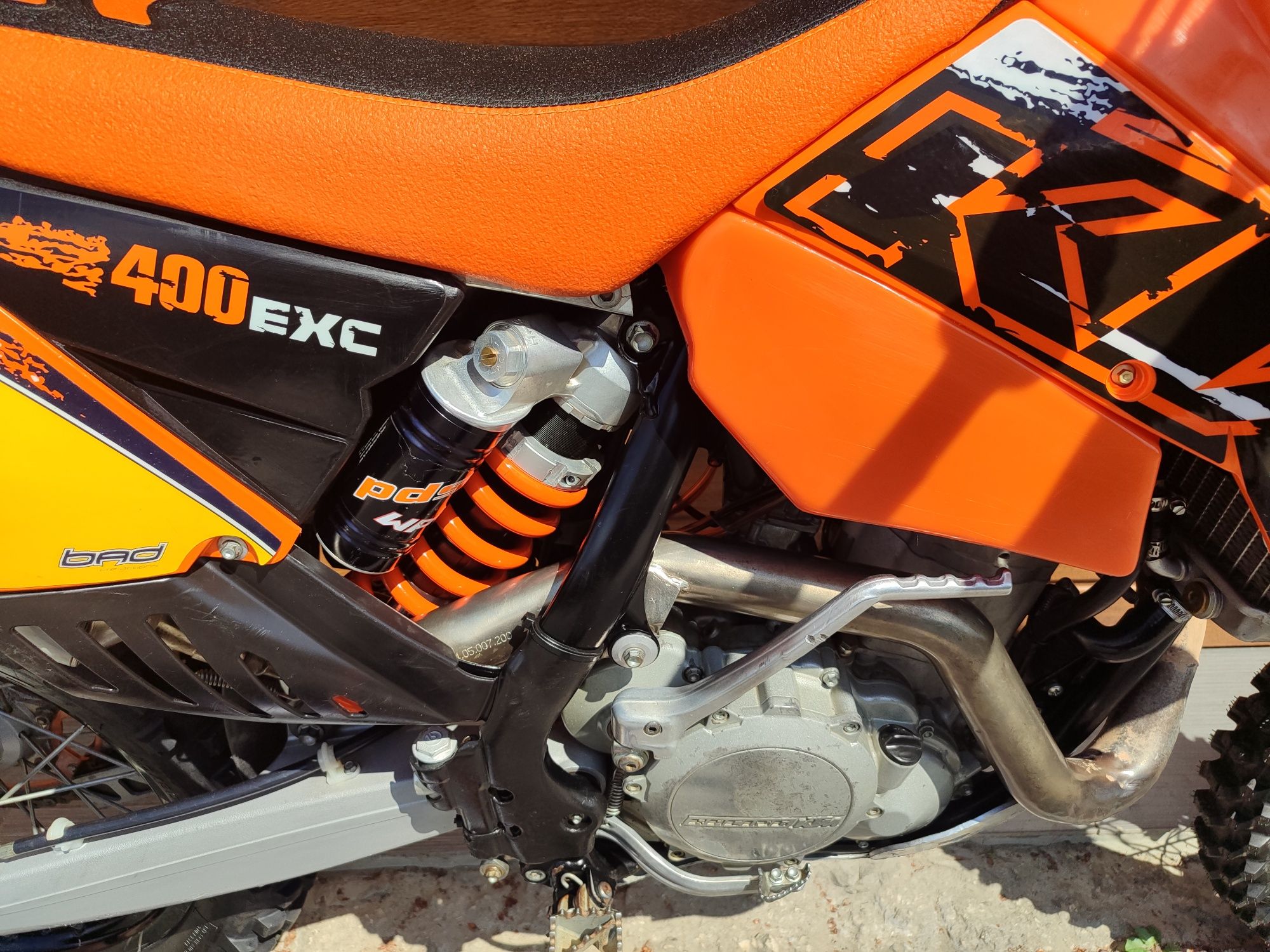 KTM EXC 400 Rfs nie 525 Yamaha wrf