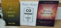 Zestaw 3 książek. Wallace Wattles Frederic Bastiat