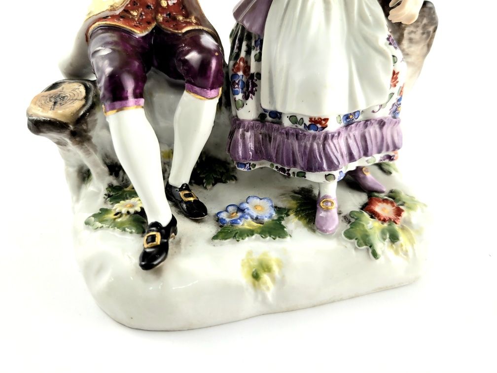 Piękna Figurka porcelanowa Meissen Miśnia