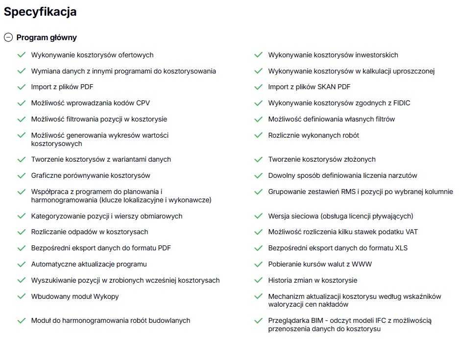 Norma Expert + Miara PRO - programy do kosztorysowania i przedmiarów