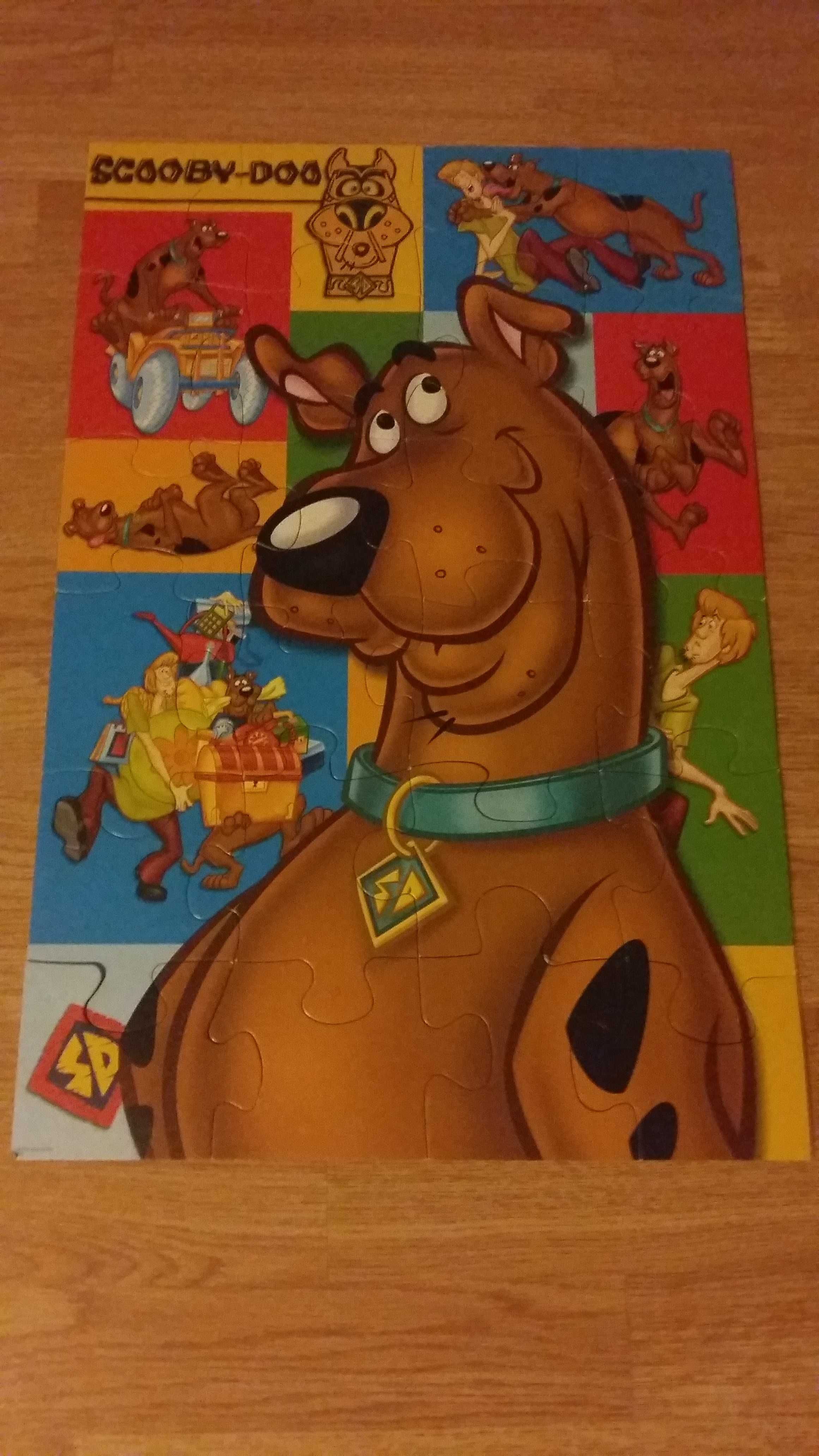 puzzle scooby doo 24szt.