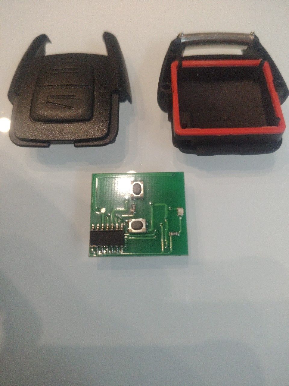 Obudowa kluczyka pilot + elektronika Delphi Opel Astra Zafira Vectra