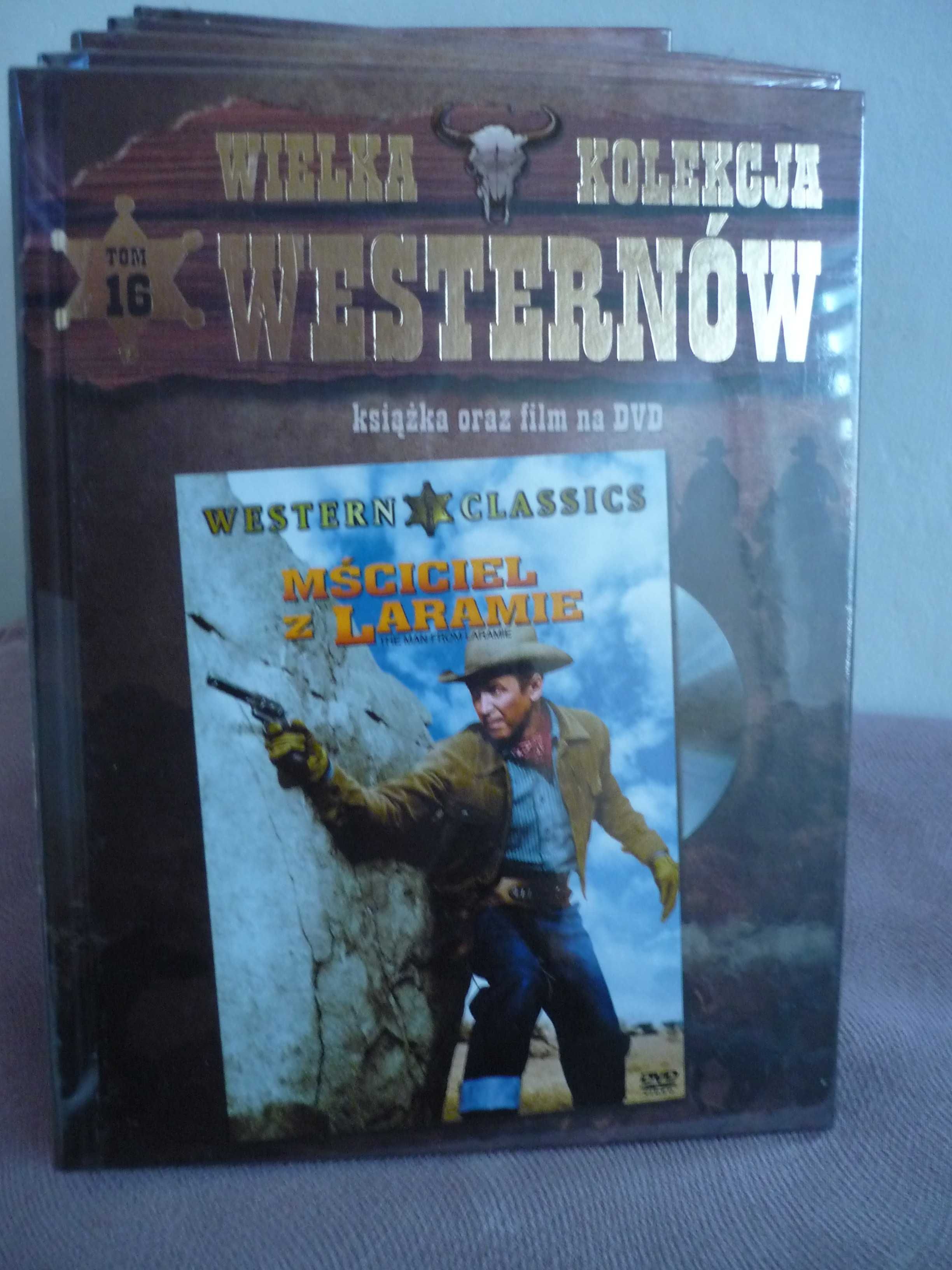 Wielka Kolekcja Westernów tom 16 Mściciel z Laramie , DVD , folia.