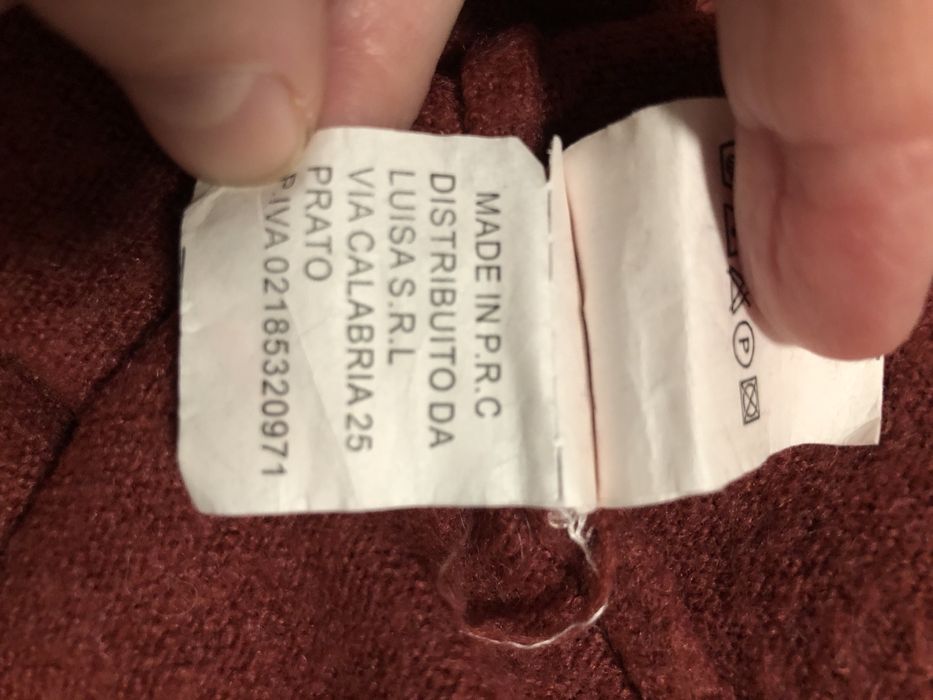 Sweter damski Made in Italy M-L