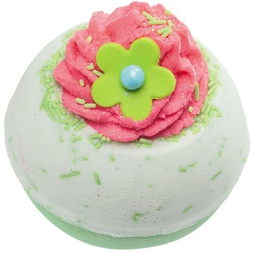 Bomb Cosmetics Apple & Raspberry Swirl  musująca kula do kąpieli 160g