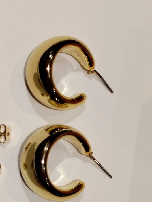 Kolczyki złote łezki nowe wyprzedaż