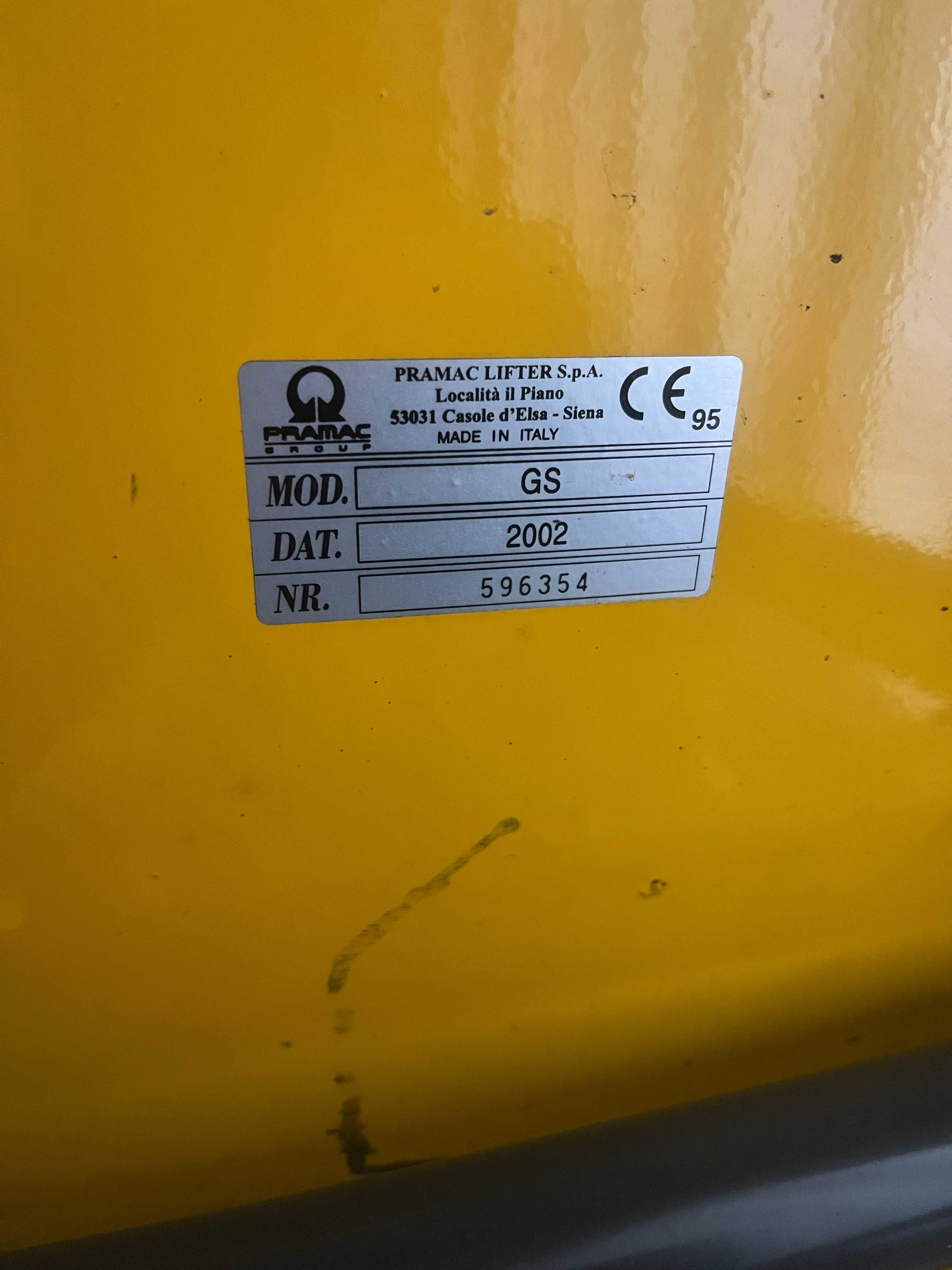 Wózek ręczny paletowy paleciak długi widły 1800mm