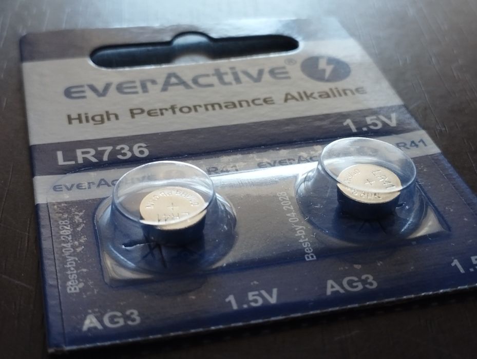 Pilhas L736 / LR41 / AG3