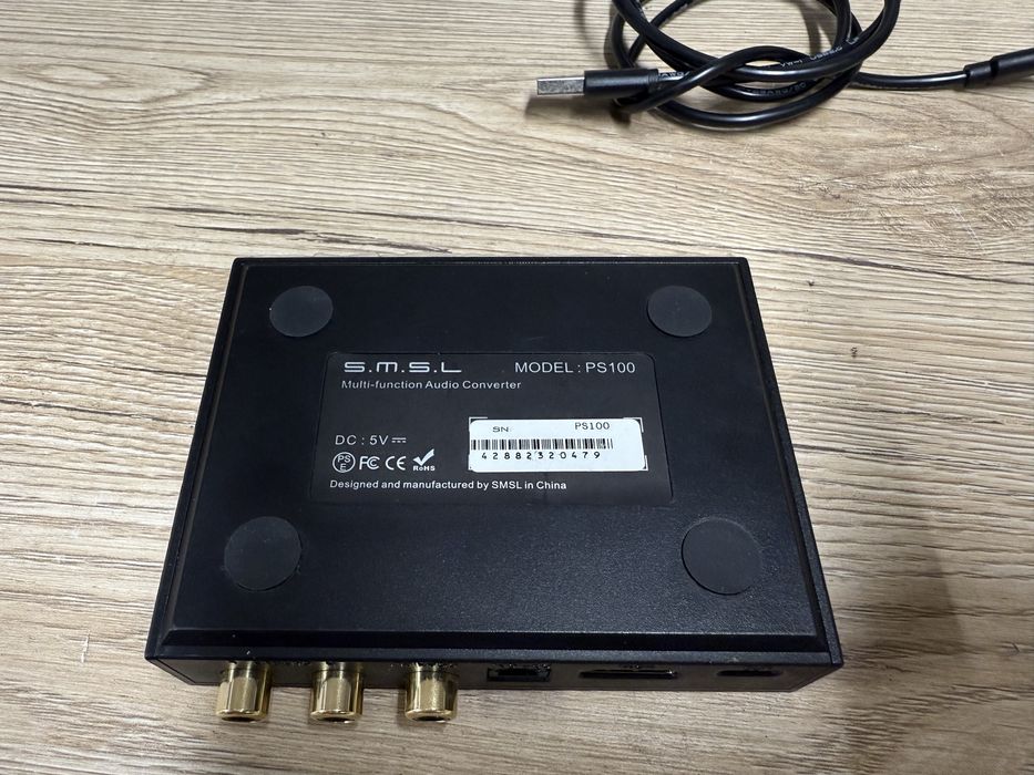 SMSL PS100 – Багатофункціональний аудіо конвертер