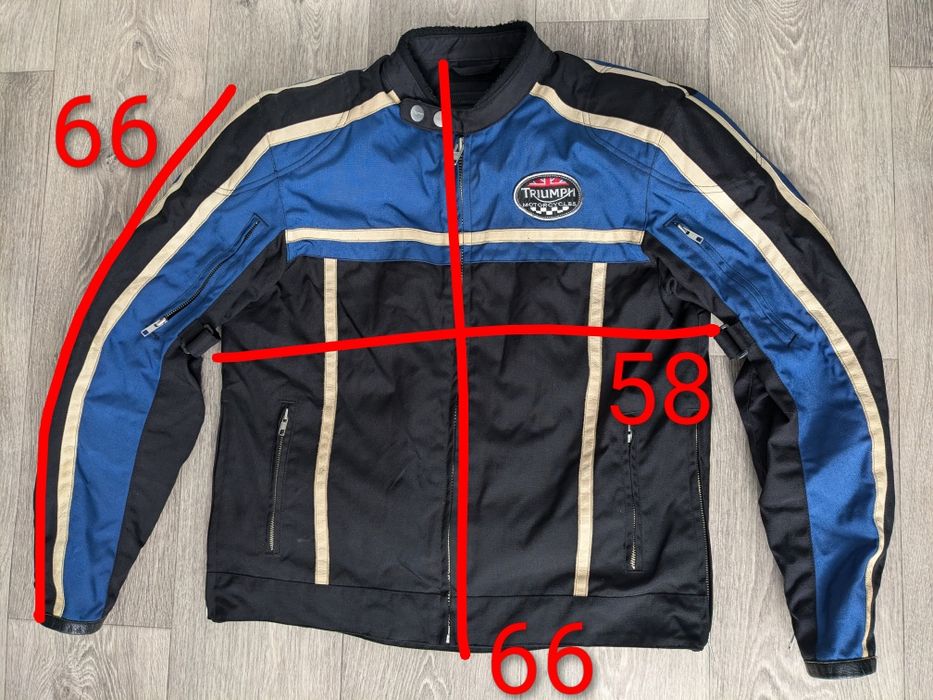 Мотокуртка Triumph Motorcycles защита, экипировка,замеры, Revit,Roleff