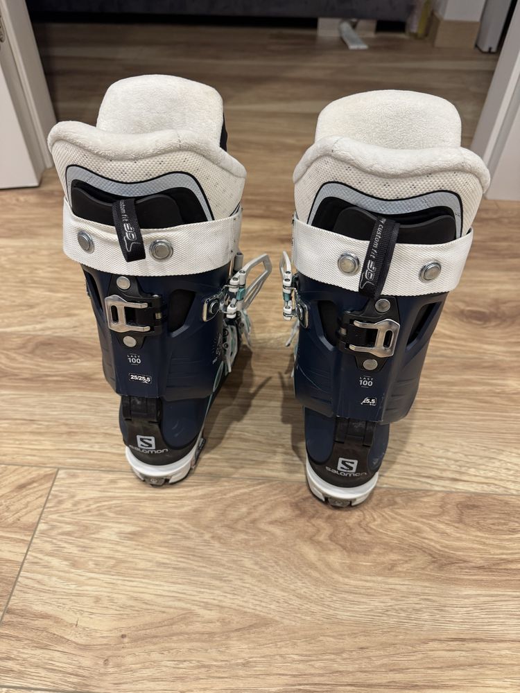 Buty narciarskie Salomon QST PRO 90 TR W (skitury+jazda aplejska) 25.5