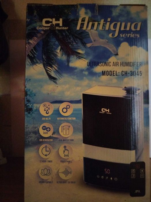Ультразвуковий зволожувач повітря Cooper & Hunter CH-3045 Б/У