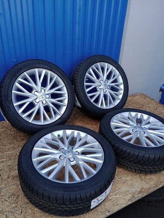 KOŁA ZIMOWE ALUMINIOWE TOYOTA C-HR 5x114 R18 7J ET50 CZUJNIKI TPMS OPONY NOWE MATADOR NORDICCA 225/50 R18