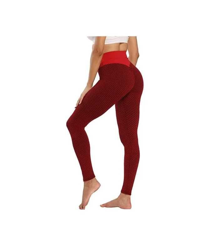 Leggings Desportivas Push-Up, de Cintura Subida