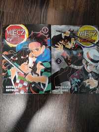 Manga demon slayer tom 1-2