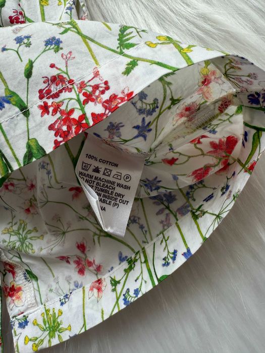 Koszula niemowlęca w kwiaty jak Newbie rozmiar 80/86