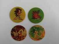 Tazos Sonic Cap mexe mexe