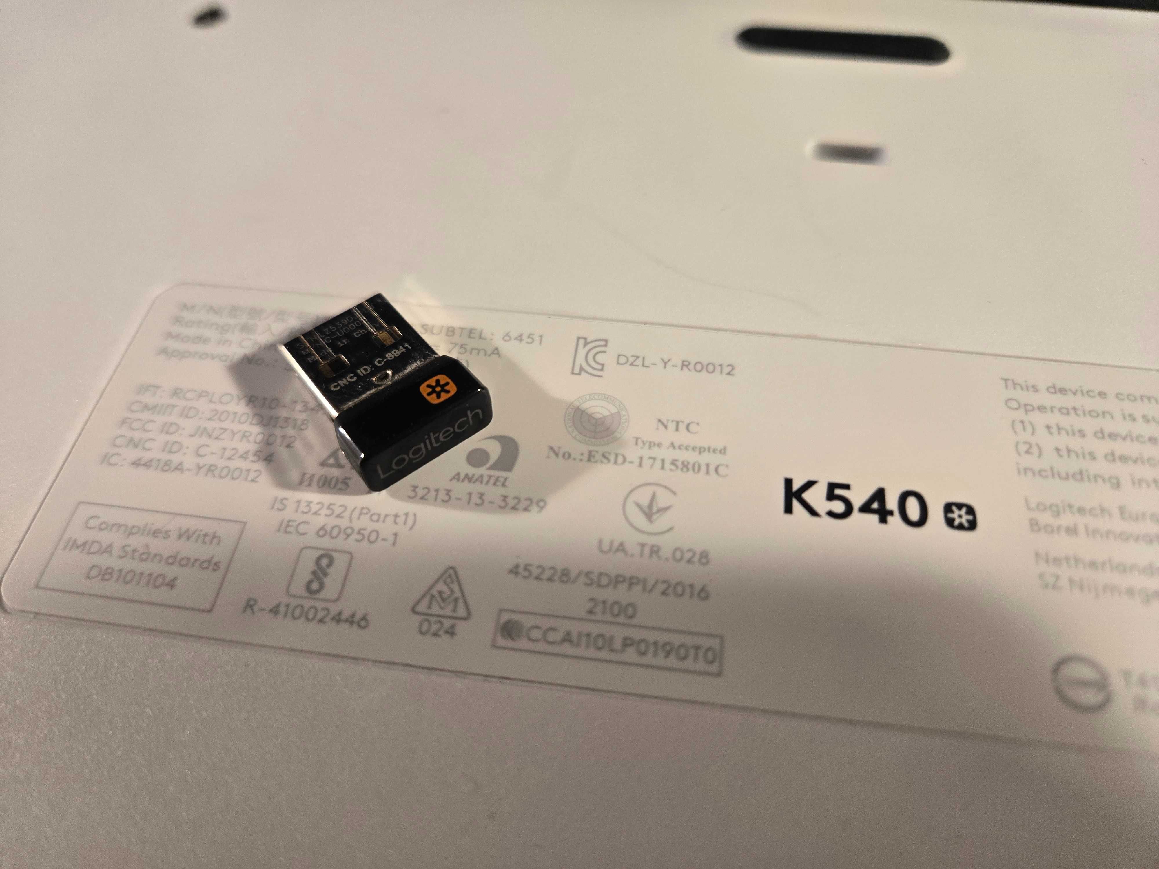 Logitech MK540 Advanced Klawiatura + Mysz zestaw QWERTY PL