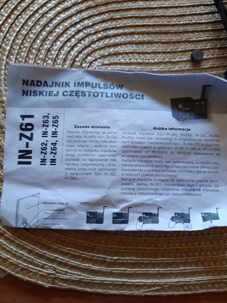 Nadajnik impulsów niskiej częstotliwości