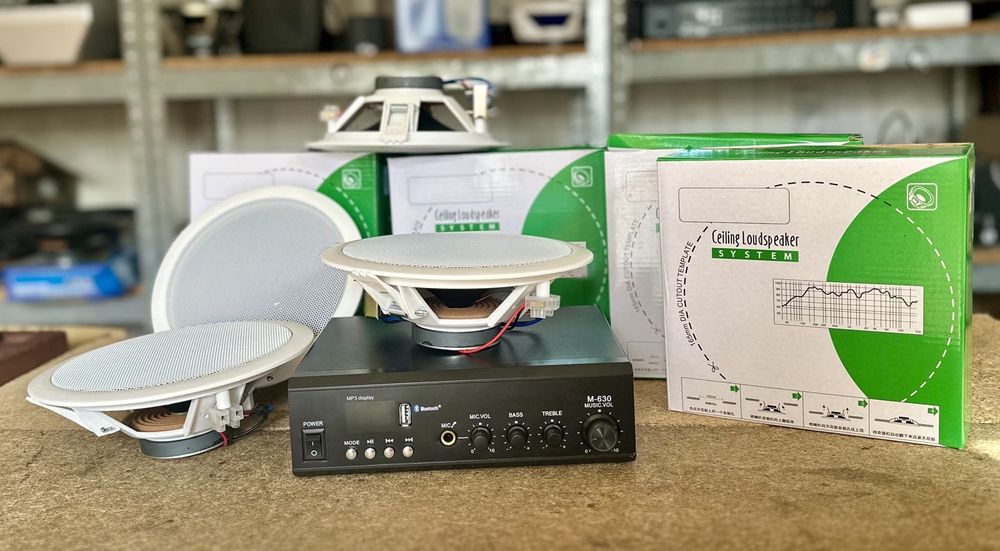 Акустичний комплект трансляційної акустики  8 шт та підс