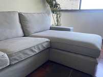 Sofá Kivik 3 lugares com chaise longue