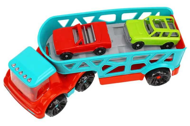 Машина автовоз Технок 0938 зі спуском з 2 машинками в наборі
