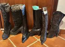 Sandalias sapatos e botas