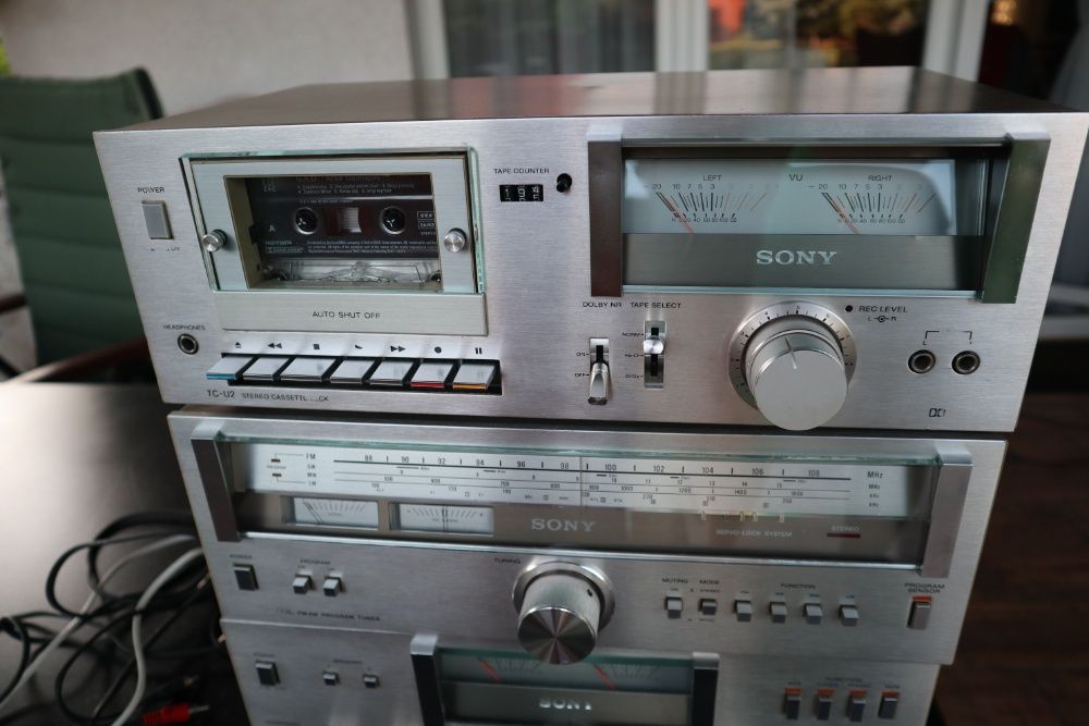 Wieża Sony Vintage Wzmacniacz Tuner Deck Na prezent