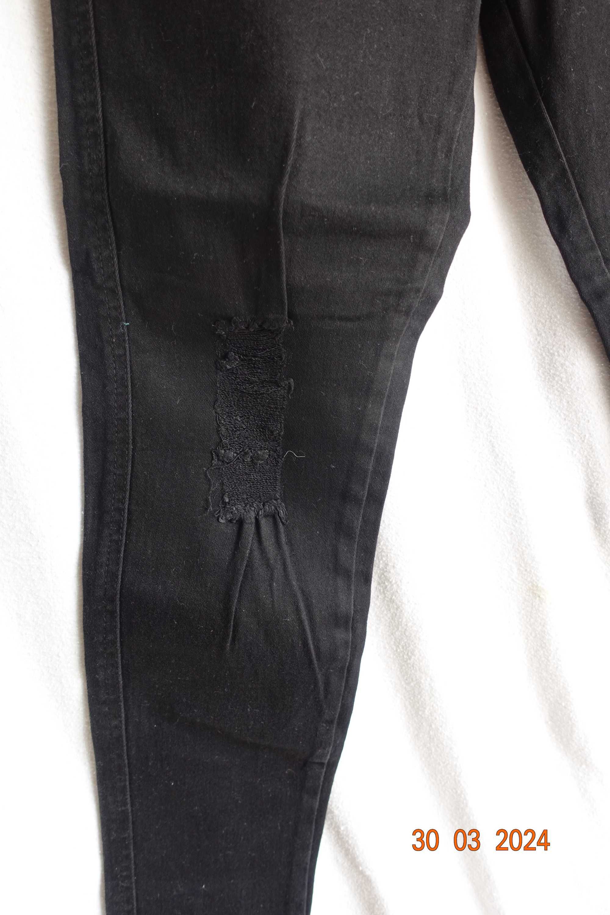 Spodnie jeansowe na gumce calzedonia S