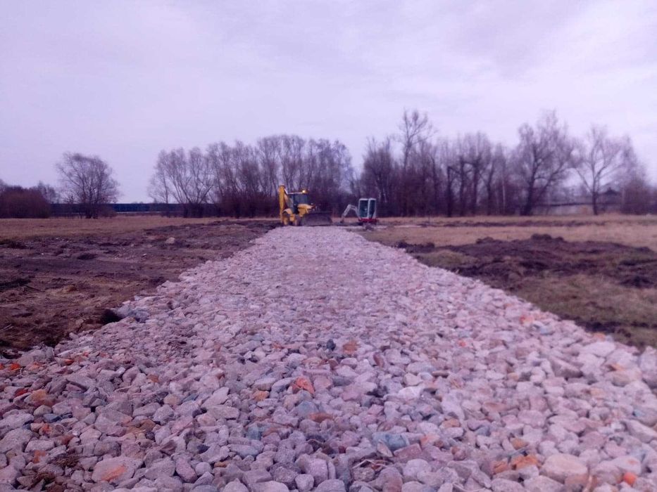 Usługi Koparko-ładowarką, Mini Koparką, Wywrotka 8 ton