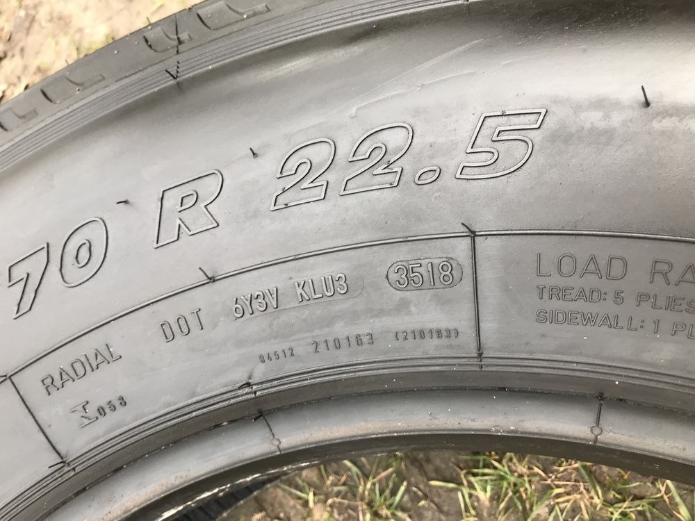 Вантажна(рульова) шина 275/70 R22.5 “MATADOR” Master FR2 - 1шт.