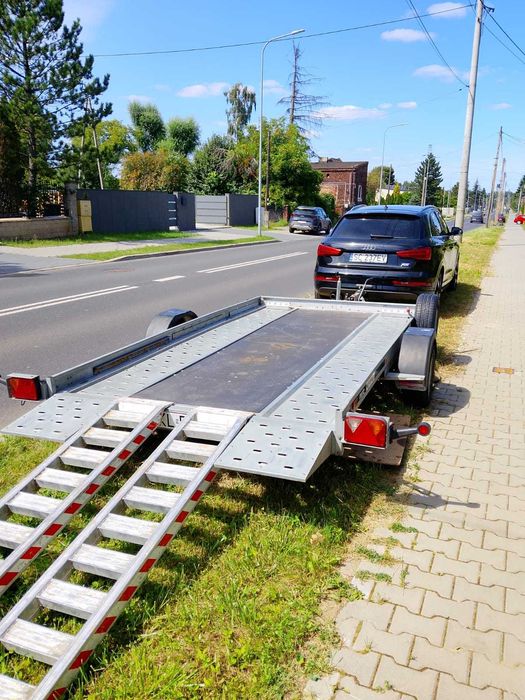 Przyczepa-Platforma-Wynajem.Dmc 1500kg.Na Kat.B.Bez E-toll