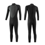 Гідрокостюм гидрокостюм чорний 3мм розміри L-XL, Xl-2XL, 3XL-4XL