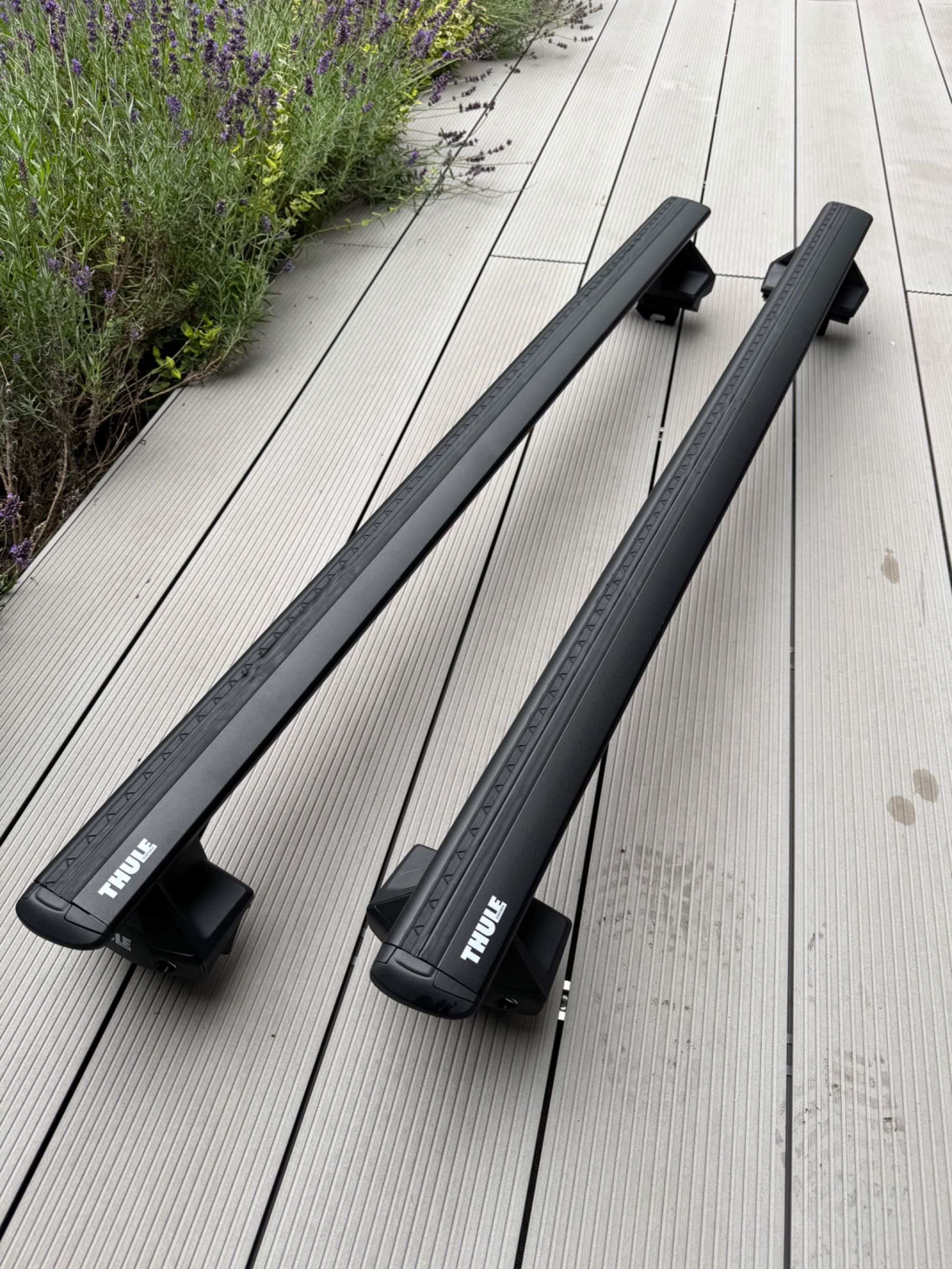 bagażnik dachowy Thule WingBar Evo czarny Volkswagen Arteon