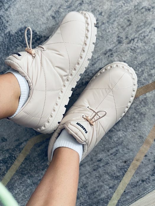 РОЗПРОДАЖ!Стильні жіночі дутики на шерсті дутіки ботінки сапоги ITTS