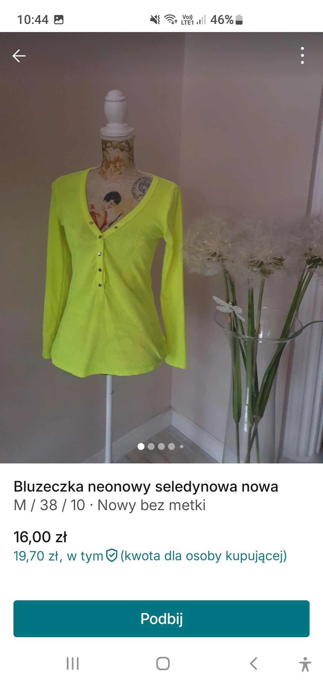 Ubrania  w rozmiarze 38
