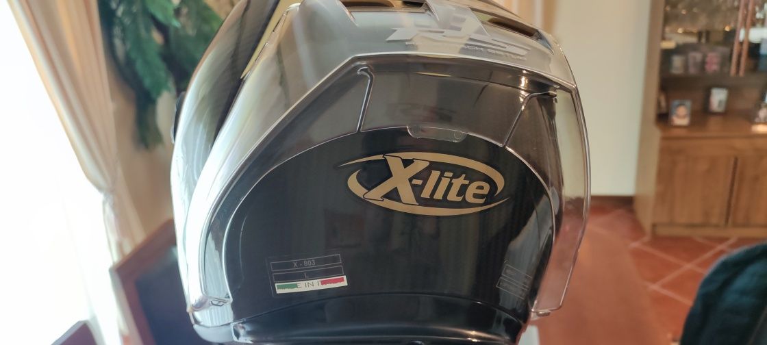 CAPACETE X-LITE 803 RS Ultra carbon Golden Edition