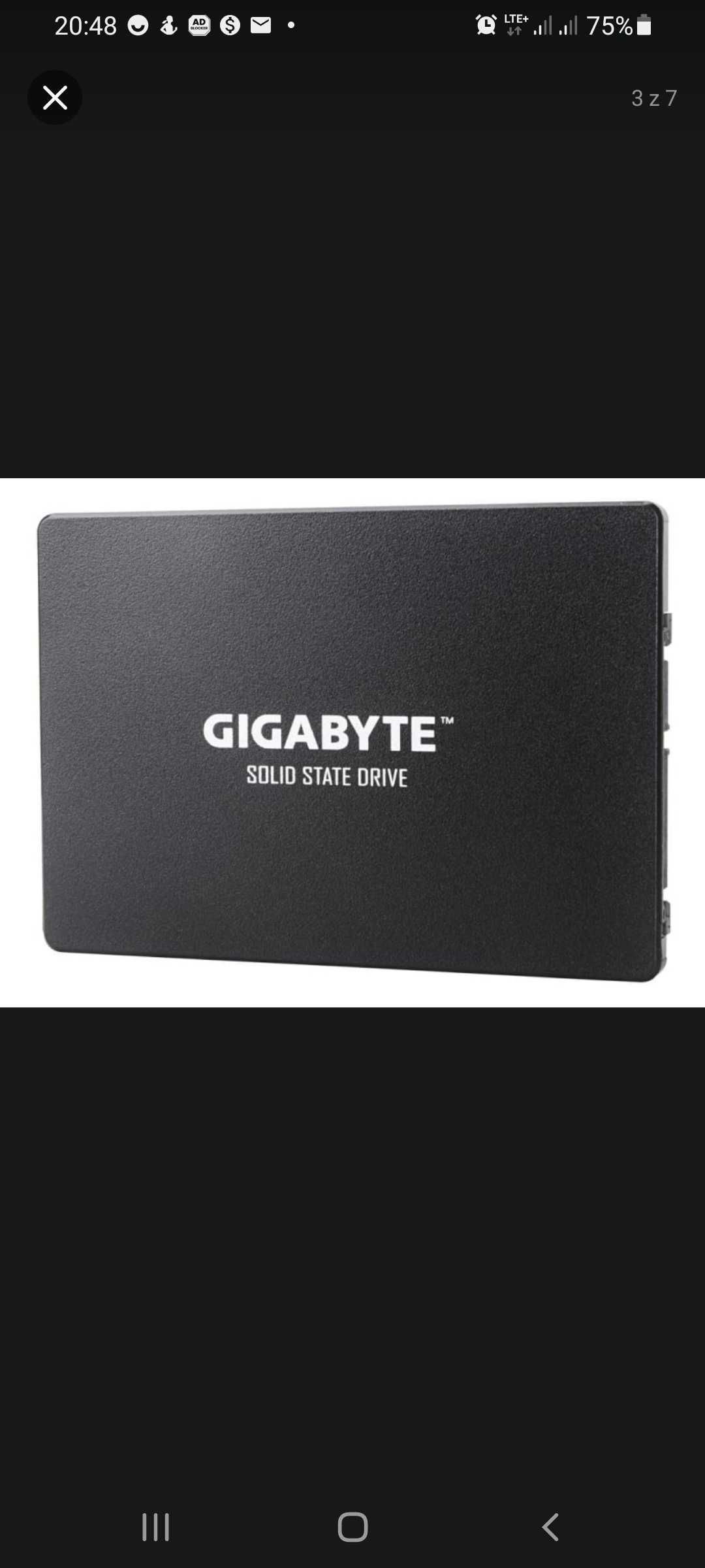 Dysk Gigabyte 256GB 2,5" SATA SSD