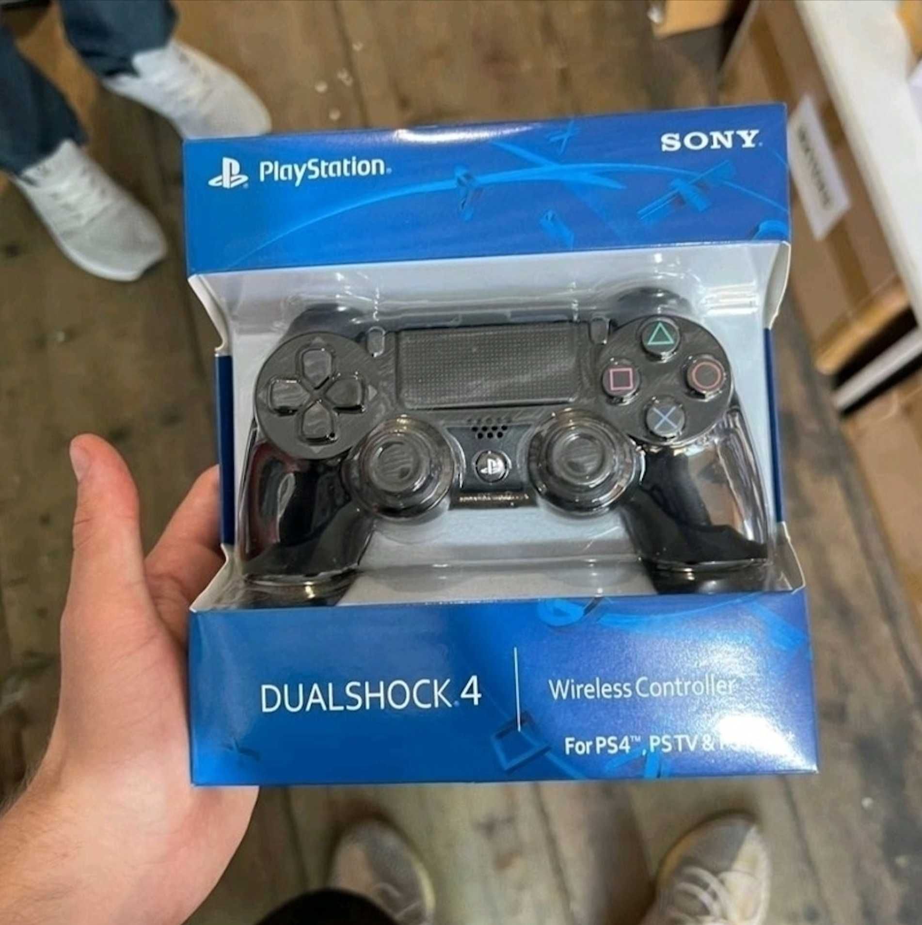 Контроллер dualshock для playstation 4 черный джойстик для плойки