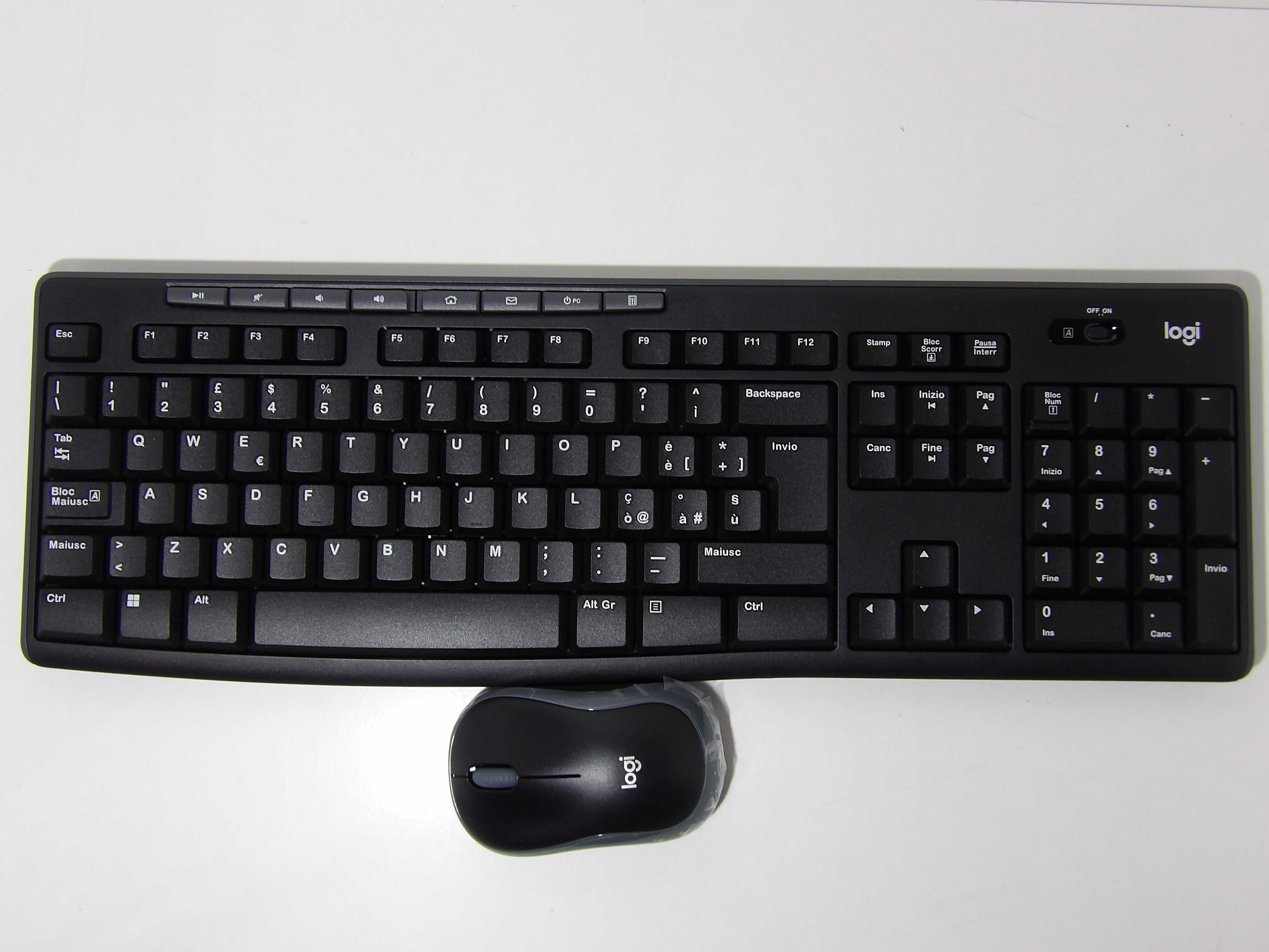 Klawiatura i mysz logitech MK270 Włoski układ klawiszy R 5