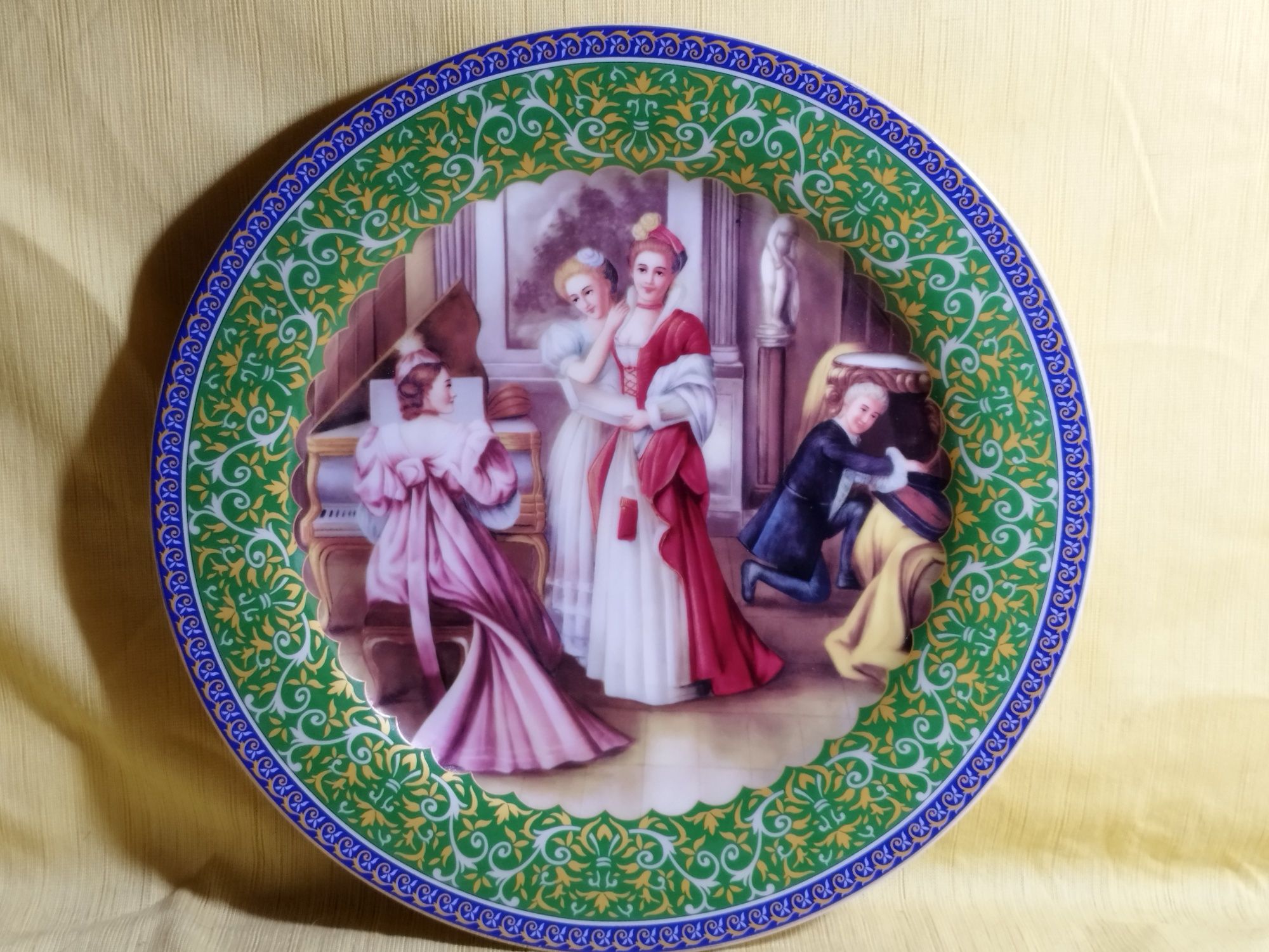 Talerz do ciasta / patera plus łopatka / Fine Porcelain