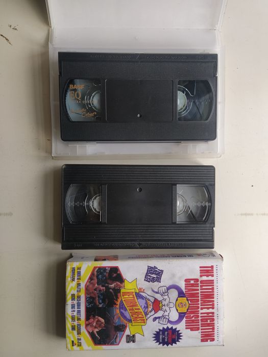 Kasety VHS world vale tudo the ultimate fighting championship