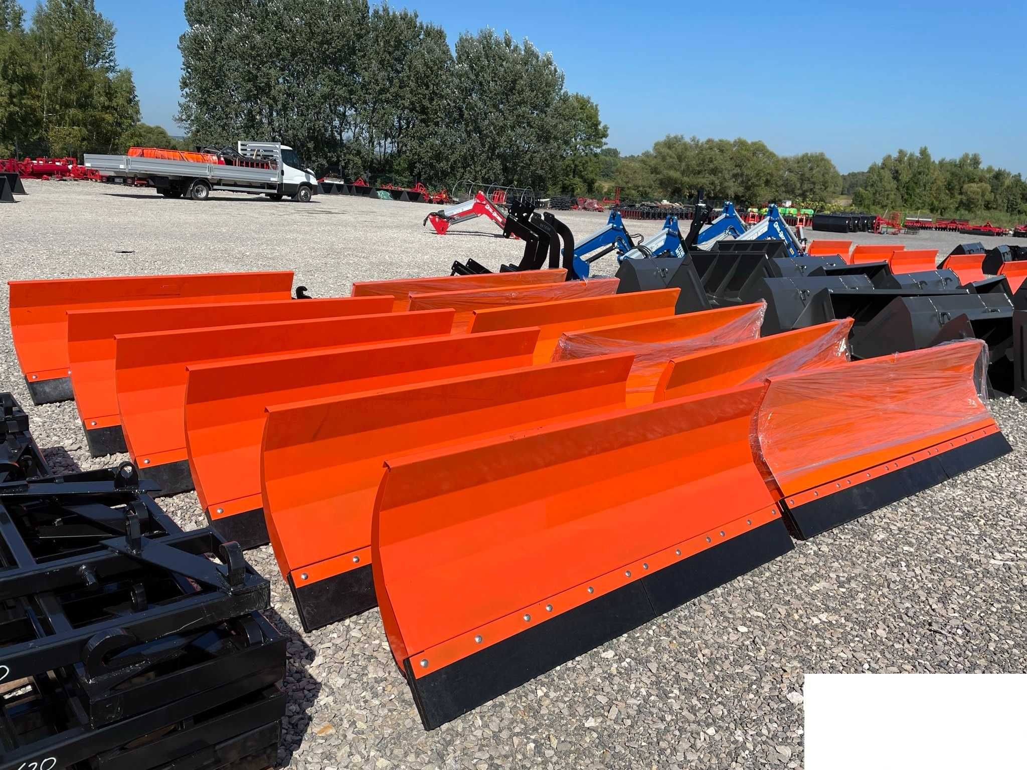 Pług do śniegu śnieżny 1,5 - 3m na TURa wózek widłow Transport Cała PL