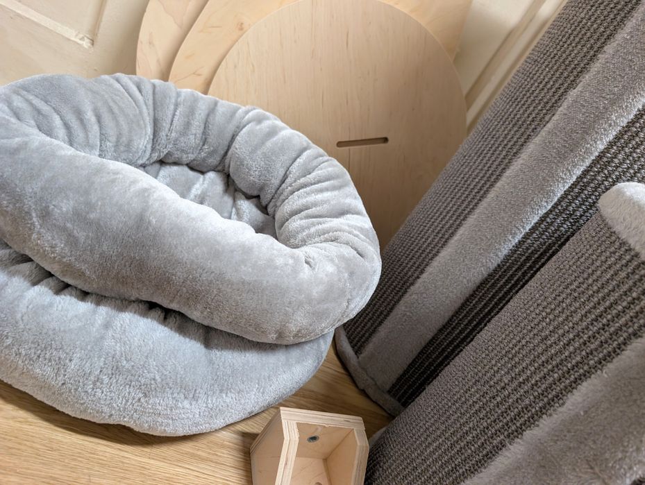 Natural Paradise Drapak Słupek dla Kota Jasmine L Jasnoszary 138cmDuży