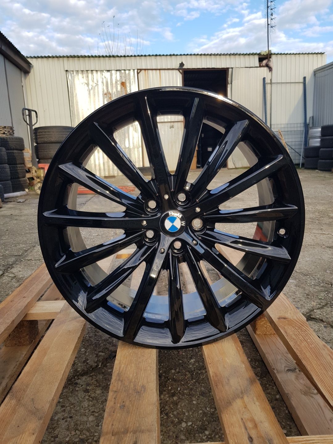 komplet nowe FELGI 19 CALI 5x112 oryginał BMW czarny G30 G31 fvat23%