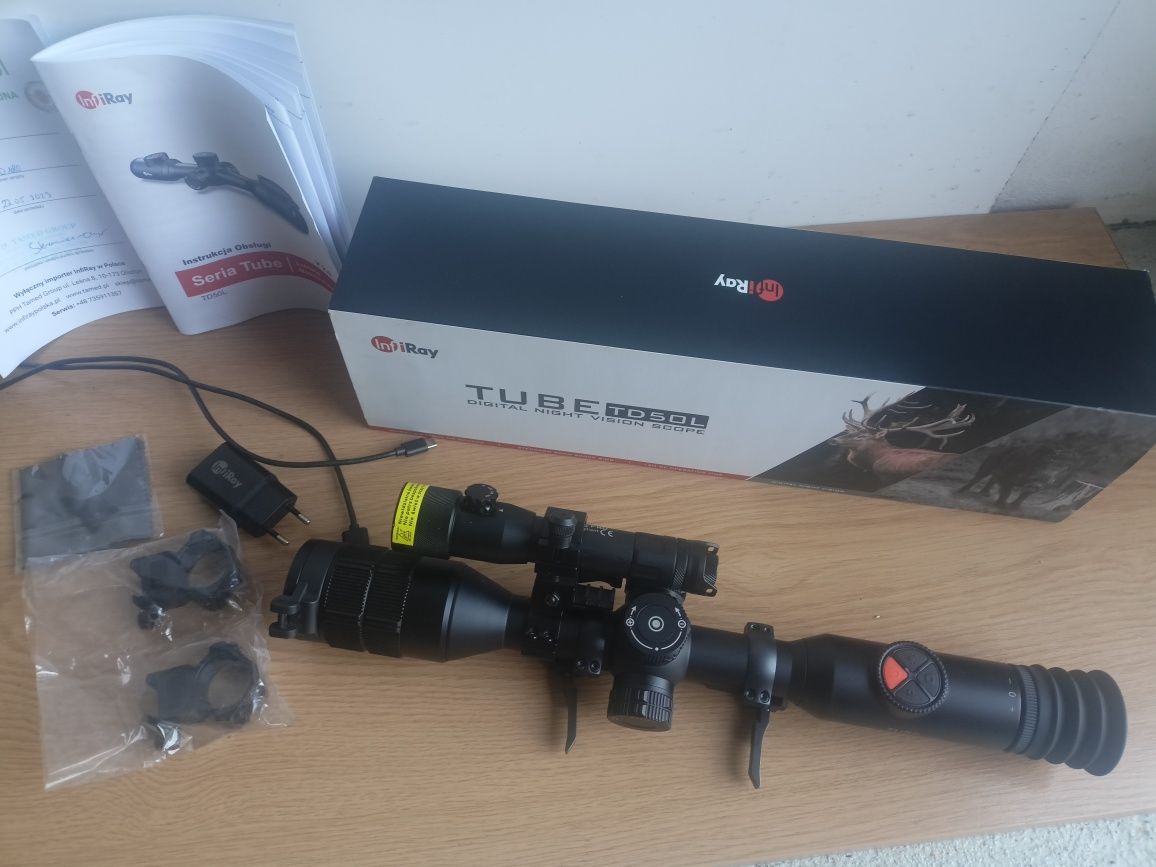 Luneta noktowizyjna infiray tube td 50l
