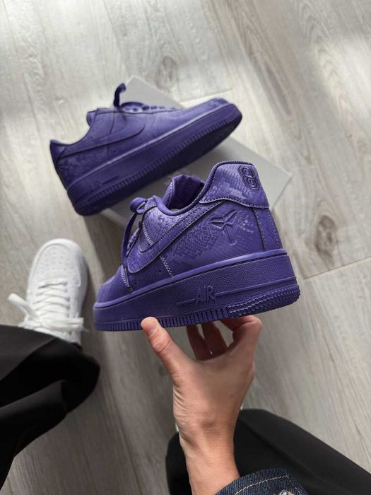 Кросівки Nike Air Force 1 Low x Kobe Bryant Court Purple premium