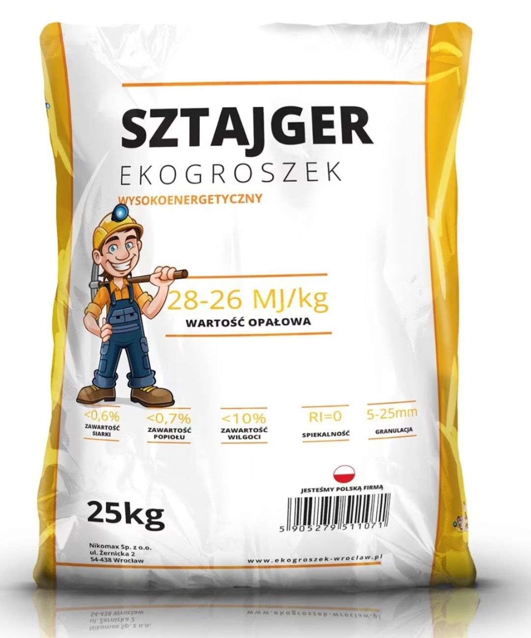 Sprzedam 6ton ekogroszku