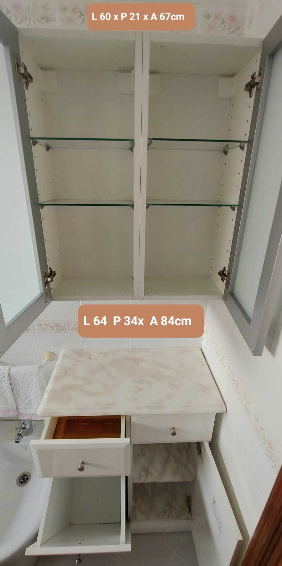 Conjunto Móveis WC - Carnaxide