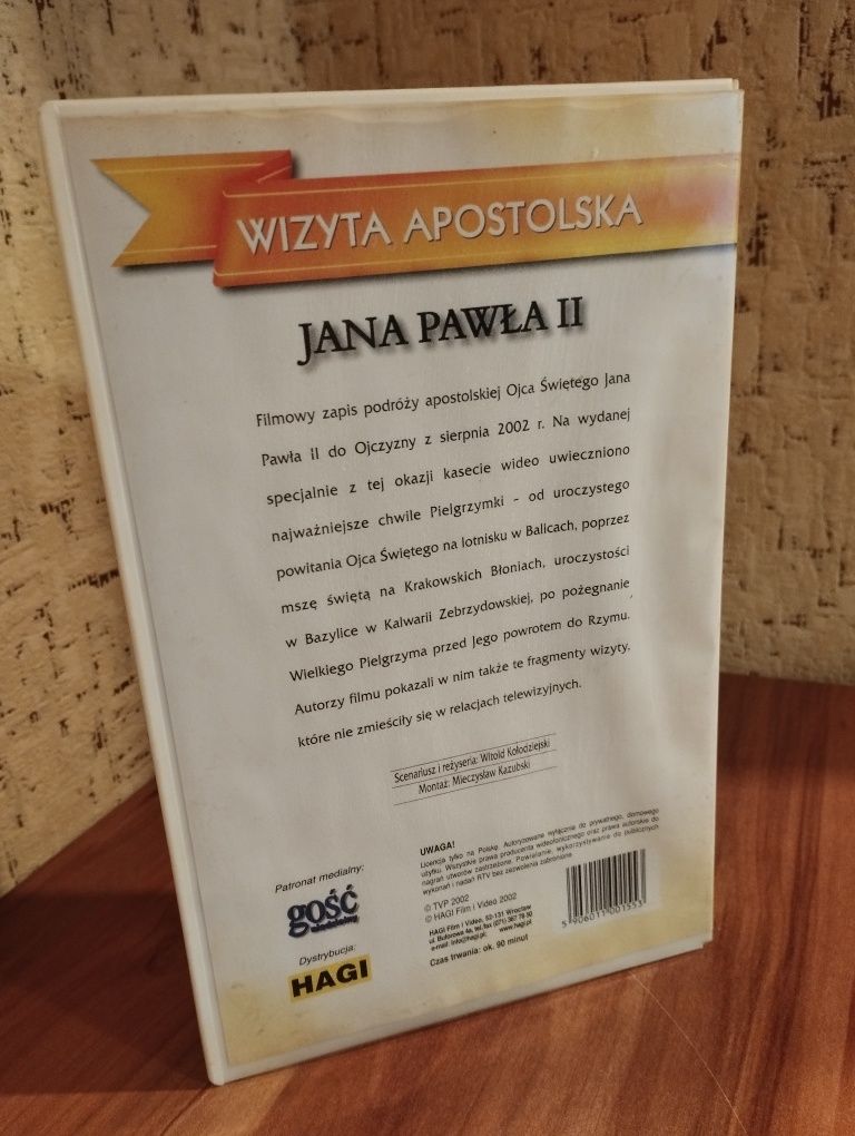 Kaseta VHS Jan Paweł II